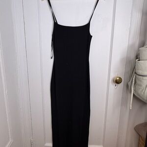 COS Black Spaghetti Strap Dress